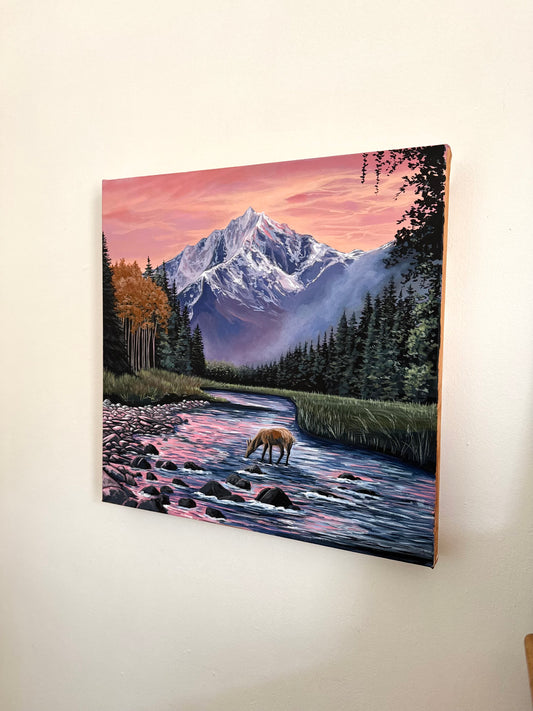 “Valley at Dusk” Original Painting