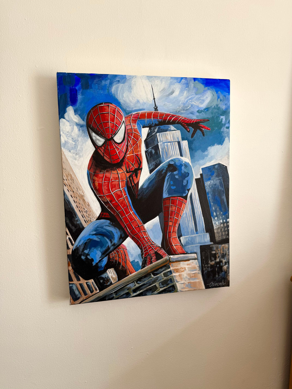 'Spider-Man' Original Painting