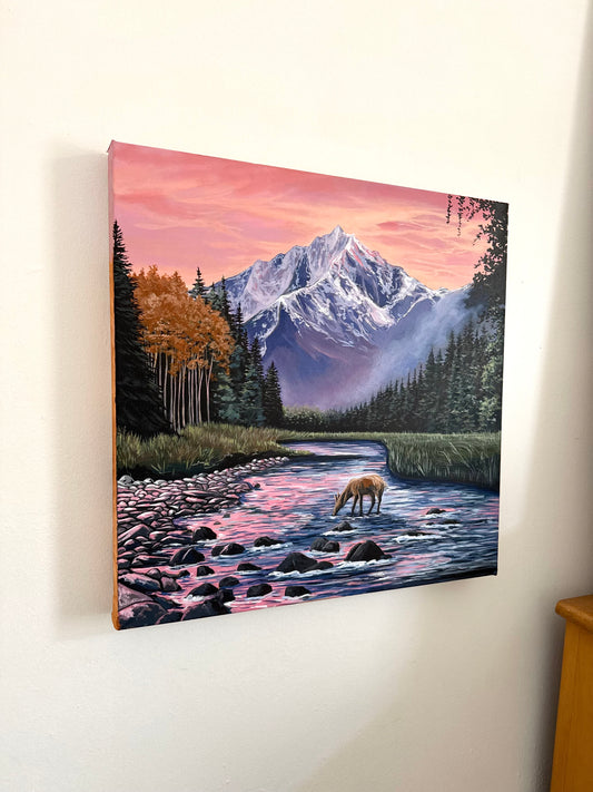 “Valley at Dusk” Original Painting